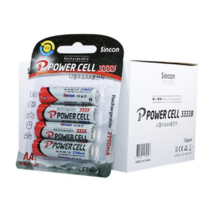 신콘 AA충전지 4조 블리스터 POWERCELL3333B, 4개입, 1개