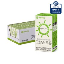 연세우유 [연세우유] 고칼슘 두유 200ml (24팩)YS075, 상세 설명 참조, 단일옵션