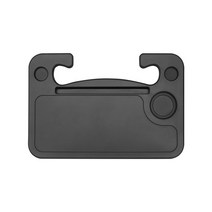 모빌리티라이프 멀티 스티어링 휠 테이블 트레이 -블랙단품, 블랙-단품