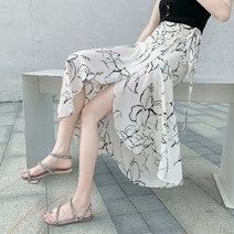 HQINT 여자 스커트 봄 롱치마 롱스커트 미디 오피스룩 정장치마 캐주얼 치마 h라인 a라인 사계절용 여성 빅사이즈 ZB-201875