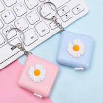 패션 사각 스마트 줄자 피팅 의류 사이즈 치수 측정, 블루