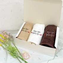 군인제작수건 자유문구 타입 군대수건 자수 타올 곰신 군인선물, 1개, 기본형 다크그레이-D