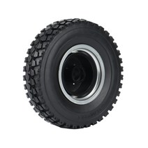 소형트레일러 미니트레일러 캠핑카트레일러 타미야 휠 타이어 컴플리트 세트 금속 프론트 및 리어 허브 6, 한개옵션0