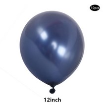 생일 풍선 레터링 3D 우주비행사 Foil Ballons 로켓 베이비샤워 생일 파티 꾸미기, 20 Latex ink blue