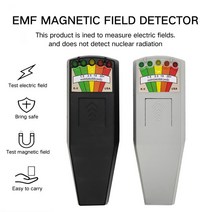 EMF 측정기 고스트헌터 심령 테스트기 자기장 체험, 03. 화이트(배터리 미포함), 1개
