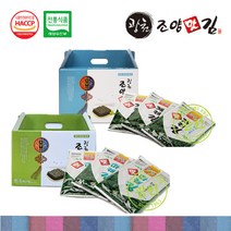 광천조양맛김 재래전장김10봉지+파래전장김10봉지, 1박스