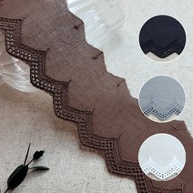 레이스천[자체제작] 기획1/50mm 면 레이스 4color 레이스천, 그레이