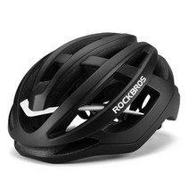 락브로스 아시안핏 자전거헬멧/전동킥보드헬멧/롱보드헬멧/사이즈조절, 에어로타입 헬멧(HC-58), 블랙, L