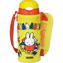 써모스 물통 진공 단열 빨대 보틀 400ml 미피 옐로우 오렌지 보냉 전용 FHL-402FB Y-OR, 상품명참조, 1ml