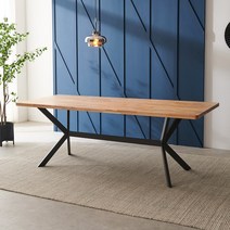 참죽 원목 대형 인테리어 카페 업소용 식탁 테이블 1500 1800 2100 2400, 대형테이블1500