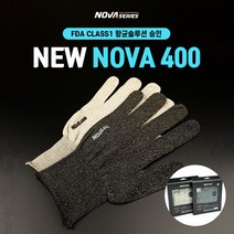 구리 항균장갑 NOVA 400 업그레이드 논슬립 터치장갑, M, 베이지