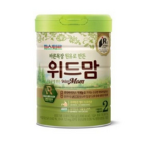 위드맘 무항생제 원유 분유 2단계, 750g, 17개