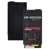 METALFISH Flex 400W 모듈러 전원 공급 장치 Flex-ATX PSU ITX 미니 PC 컴퓨터 용 NAS POS AIO 시스템용 소, 02 400W