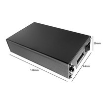 스펙트럼 분석기스탠딩 웨이브 미터 타입 충전 튜너 휴대용 금속 쉘 내구성 라디오용, 한개옵션0