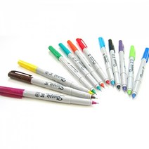 샤피 Ultra Fine 유성펜 12색 낱색(SF37113~), 그린