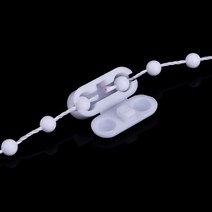 블라인드브라켓 블라인트 줄 부품 커튼 후사리 고리흰색 플라스틱 페르시 체인 커넥터 수직