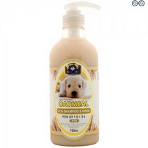 강아지 샴푸 린스 겸용 오트밀 750ml 알파인허브향 개샴푸 반려견 애견 컨디셔너 목욕, 상세 설명 참조