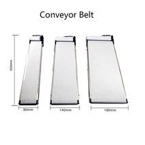 컨베이어벨트 컨베이어 자바라컨베이어 컨베어 550mm 자동 판매기 컨베이어 전원 공급 장치 폭 90mm 140mm, 02 EU Plug_01 Width 90mm