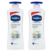 바세린 어드밴스드 리페어 로션, 600ml, 2개