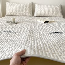 ANYOU 집에 핫여름 필수 쿨매트 시원한 여름 매트리스커버, 고급회색