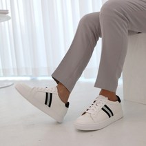 케빈 국내생산 남성 스니커즈 키높이 6cm (레드/블랙)