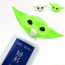 특이한 3D 외계인 캐릭터 플라스틱 치약 짜개 짜기 뚜껑 욕실 용품 학교 어린이집 답례품 추천, wc538화이트