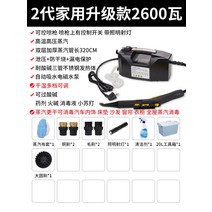 스팀 해빙기 2600W 펌핑 살균 소독기 증기 발생기 세탁기 가정용, 2600W 조절식 블랙