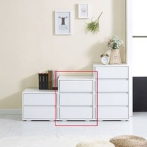 500 3단 원룸서랍장 아기옷서랍장, 오크화이트