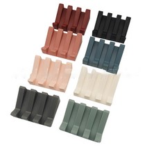 1+1 북유럽풍 고급 실리콘 비누받침대 비누거치대, 그레이2P
