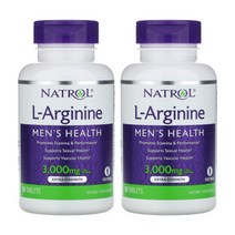 나트롤 엘 아르기닌 Arginine 3000mg 90정 멘즈 헬스 2개