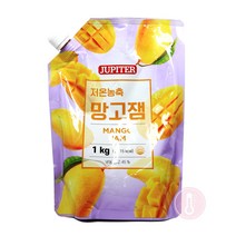 쥬피터 저온농축 망고쨈 1kg, 단품