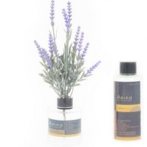 레이나퍼퓸 퍼플라벤다 플라워디퓨저 150ml, 주름병:자몽