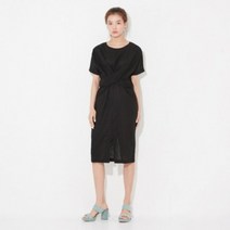 랩 린넨 꼬임 원피스 AK2WO621
