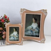 앤티크 사각 액자 납골당 책상 소품 소형액자 장식