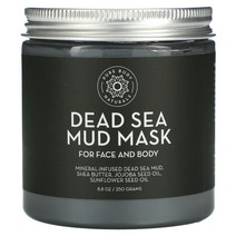 사해 머드 마스크 8.8oz(250g) Pure Body Naturals Dead Sea Mud Mask 8.8 oz (250 g)