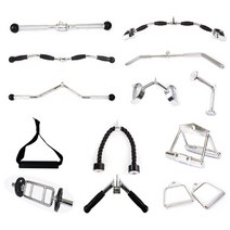 아임핏 웨이트 케이블 렛풀다운 랫풀다운 그립 헬스 손잡이 렛바 랫바 로프 치닝 다목적 바, 1. 우레탄핸들(2개입)