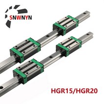 전동커튼레일 자동커튼 HGR20 HGR15 사각 선형 가이드 레일 2 개 + 4 HGH20CA/HGW20CC HGH15CA Flang 슬라
