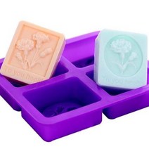 카네이션 4구 실리콘몰드