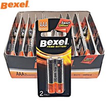 Bexel 벡셀 알카라인 건전지 AAA 2PACK(낱개) 1BOX, 2개입, 1개
