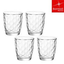 보르미올리 실크 아쿠아 언더락잔 295ml 4P세트