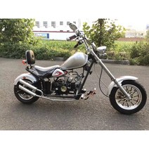 ATV 사륜바이크 가솔린 할리 모터사이클 미니 오토바이 할리태자 110CC, 07 실버125cc