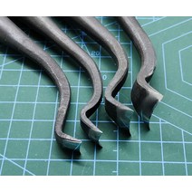 끌 목공 공구 팔꿈치 목공 조각 칼 파기 구멍 숟가락 치즐 접시 트레이 도구, 04 20mm X 1PCS