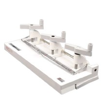 강력 천공 스크루 서류 3공 천공기 펀치 제본 문서 수동 사무용 펀칭기 3구 종이 타공기