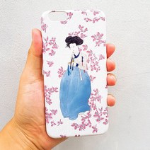 우리일쌍 카드 슬라이드 케이스 신윤복 미인도 패턴 케이스 명화 케이스 (3508860), 갤럭시S8