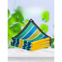 소형타프 차양막 차량용 타프 식물보호 등산, 1m x 2m 컬러 스트라이프