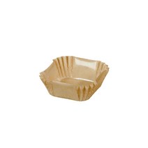 일성 45mm 사각 PET코팅 머핀컵(크라프트지) 1팩 100개입