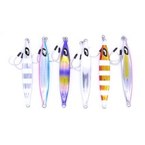 지깅 루어 130g 160g 1pc OCEA 느린 지그 금속 지그 정어리 낚시 이스카 인조 루어 미끼 낚시 지그 위드 후크로 낚시를 합니다, 블루