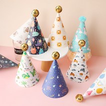 [오늘발송] 공룡 고깔모자 만들기 생일 파티 해피벌스데이 세돌 파티용품 반려견 반려묘, 유니콘