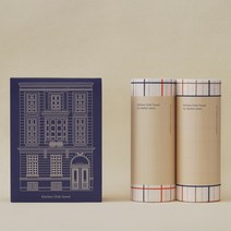 마켓올슨 빨아쓰는 행주 35매(2롤) - 시그니처 브라운/블루/핑크/그린, 02_블루