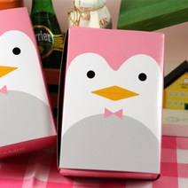 꼬마데코 핑크펭귄 도시락 2개, 1개, 1개